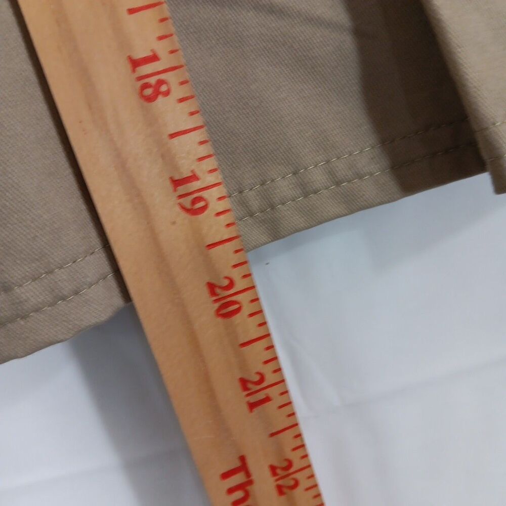 @ School By French Toast Skirt Girls Size 20 Tan Pleated At Hem - Picture 3 of 8